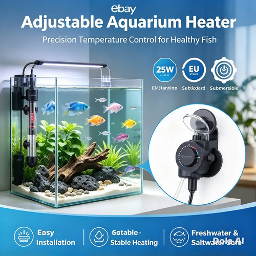 Submersible tropical fish - submersible, tank