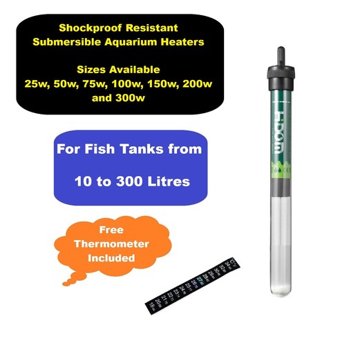 Hidom aquarium heater 25w 300w - hidom, 25w-300w