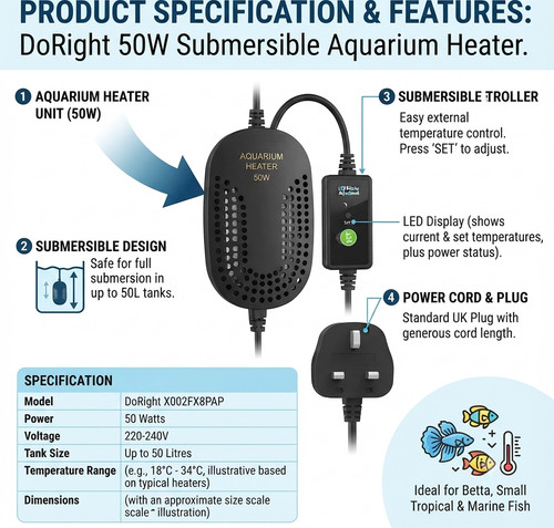 Doright 50w submersible - 50w,