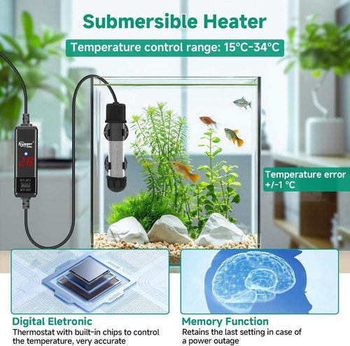 Aquarium heater 100w - heater, tank